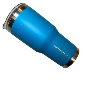 Reduce 34 oz Vacuum Insulated Tumbler Travel Mug Blue Stainless Steel Lid